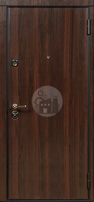 недорогая дверь, отделка ламинат-ДВ-489